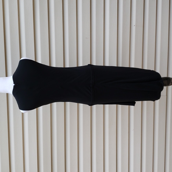 GUCCI BLACK PLEATED COCKTAIL DRESS - Picture 6 of 12